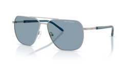 Armani Exchange AX 2057S  - 602080 MATTE SILVER light blue