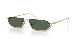 Armani Exchange AX 2058S - 612171 MATTE PALE GOLD green