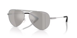 Armani Exchange AX 2060S - 60206G MATTE SILVER light grey mirror silver