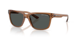 Armani Exchange AX 4026S - 835887 SHINY TRANSPARENT BROWN dark grey