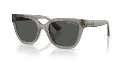 Armani Exchange AX 4164SU - 839487 SHINY TRANSPARENT GREY dark grey