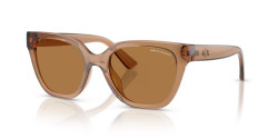 Armani Exchange AX 4164SU - 839673 SHINY TRANSPARENT BROWN bronze