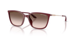 Armani Exchange AX 4171SU - 83873B SHINY BORDEAUX pink gradient dark grey