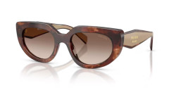 Prada PR D02S - 00K10S CARAMEL TORTOISE brown gradient