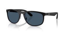 Ray-Ban RB 4468 - 601S1C SAND BLACK polarized blue