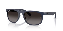Ray-Ban RB 4468 - 6331T3 SAND DARK BLUE grey gradient polarized