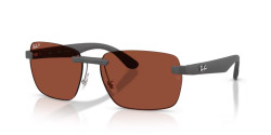 Ray-Ban RB 4470CH - 60171B SAND GREY polarized red