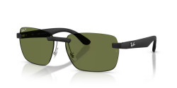 Ray-Ban RB 4470CH - 601S/2 SAND BLACK polarized green
