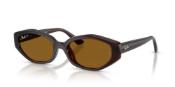 Ray-Ban RB 4473D - 714/83 DARK BROWN dark brown polarized