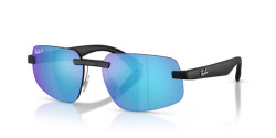 Ray-Ban RB 4475CH - 601SA1 SAND BLACK polarized green
