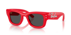 Ray-Ban RB 4940B WAYFARER PUFFER - 686187 RED & STRASS ultra black