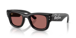 Ray-Ban RB 4940B WAYFARER PUFFER - 686485 BLACK dark violet