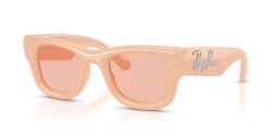 Ray-Ban RB 4940B WAYFARER PUFFER - 688884 SOLID NUDE dark pink