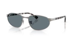 Ray-Ban RB 3777 - 004/3R GUNMETAL dark blue polarized