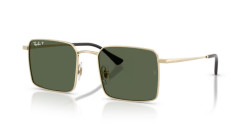 Ray-Ban RB 3782 - 92139A PALE GOLD dark green polarized
