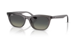 Ray-Ban RB 4474D - 667511 TRANSPARENT DARK GREY gradient grey