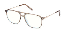 Tom Ford FT 5665-B - 045 TRANSPARENT LIGHT BROWN