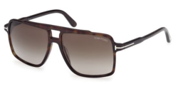Tom Ford FT 1177 KEMP - 52B DARK HAVANA gradient dark brown