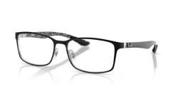 Ray-Ban RX 8424 - 2997 MATTE BLACK & SILVER