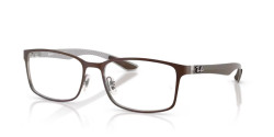 Ray-Ban RX 8424 - 3227 MATTE BROWN & GUNMETAL