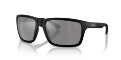 Burberry BE 4483 - 34646G MATTE BLACK grigio specchio argento