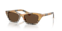 Burberry BE 4488 - 416373 CHECK SAND dark brown