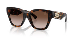 Burberry BE 4489U - 300213 DARK HAVANA brown gradient