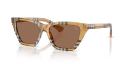 Burberry BE 4468 - 416373 CHECK SAND dark brown