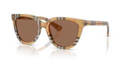 Burberry BE 4469 - 416373 CHECK SAND dark brown