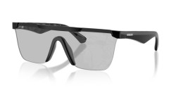 Burberry BE 4480D - 300169 BLACK light grey tampo silver