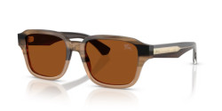 Burberry BE 4484 - 420773 STRIPED BEIGE dark brown