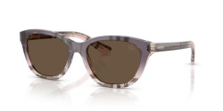 Burberry BE 4486 - 422073 CHECK GRADIENT ROSE solid brown