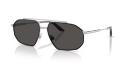 Dolce&Gabbana DG 2328 - 132487 SILVER/MATTE BLACK dark grey