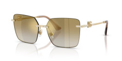 Dolce&Gabbana DG 2332B - 02/6E GOLD gradient light brown mirror gold