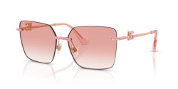 Dolce&Gabbana DG 2332B - 12988D ROSE GOLD clear gradient pink