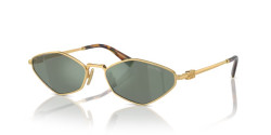 Miu Miu MU 56ZS - 5AK04M GOLD green mirror internal silver