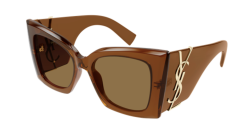 Saint Laurent SL M119 BLAZE - 002 BROWN brown