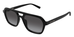 Saint Laurent SF 905 - 001 BLACK grey gradient