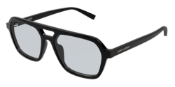 Saint Laurent SF 905 - 002 BLACK light blue