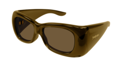Saint Laurent SL 901 HOWL - 004 BROWN brown