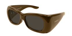 Saint Laurent SL 901 HOWL - 006 BROWN brown