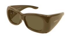 Saint Laurent SL 901 HOWL - 009 BROWN brown