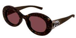 Gucci GG 2026S - 002 HAVANA/BROWN red