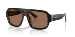 Dolce&Gabbana DG 4516 - 341773 BLACK ON RED HAVANA dark brown