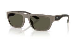 Emporio Armani EA 4267U - 636187 RUBBERISED MATT LIGHT BROWN dark grey