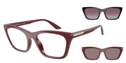 Emporio Armani EA 4274BU - 52611W SHINY BOREDAUX clear