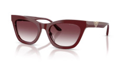 Emporio Armani EA 4259U - 63238H SHINY BORDEAUX clear gradient dark violet