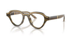 Emporio Armani EA 4264U - 63381W BROWN ON STRIPED BEIGE