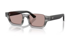 Emporio Armani EA 4268U - 63677N STRIPED HAVANA GREY light purple brown