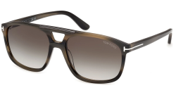 Tom Ford FT 1338-N BRIANNA 02 - 55B HAVANA brown gradient